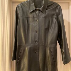 Vintage Leather Coat